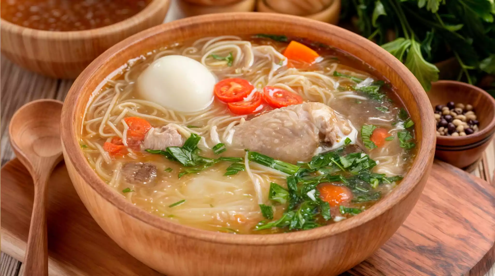 Caldo de Gallina Peruano